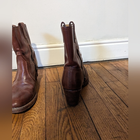 Frye Cowboy Ankle Boots - Picture 2 of 6